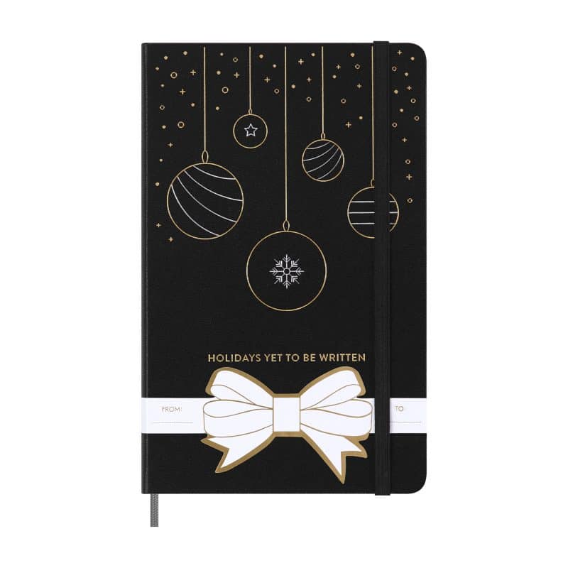 Moleskine® Hard Cover Holiday Notebook Gift Set - Black-2