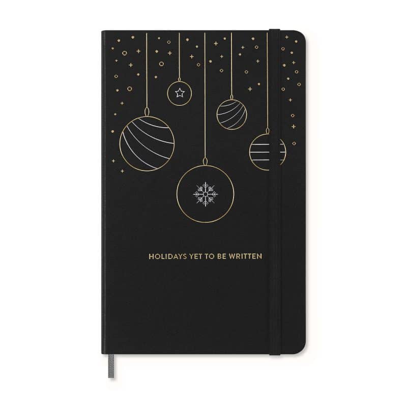 Moleskine® Hard Cover Holiday Notebook Gift Set - Black-5