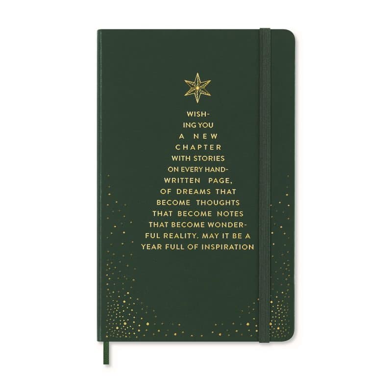 Moleskine® Hard Cover Holiday Notebook Gift Set - Myrtle Green-5