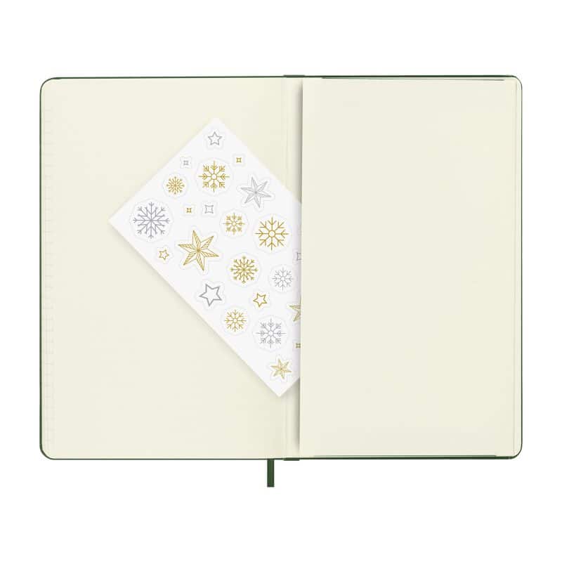 Moleskine® Hard Cover Holiday Notebook Gift Set - Myrtle Green-7