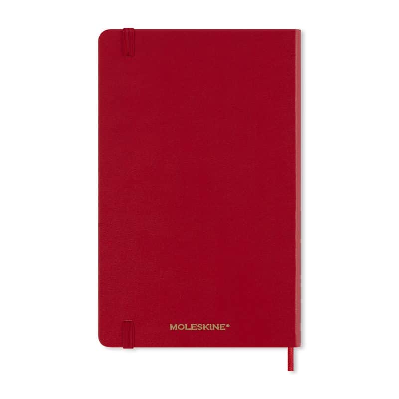 Moleskine® Hard Cover Holiday Notebook Gift Set - Scarlet Red-8