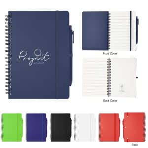 Repreve® Recycled Spiral Notebook With Pen-1