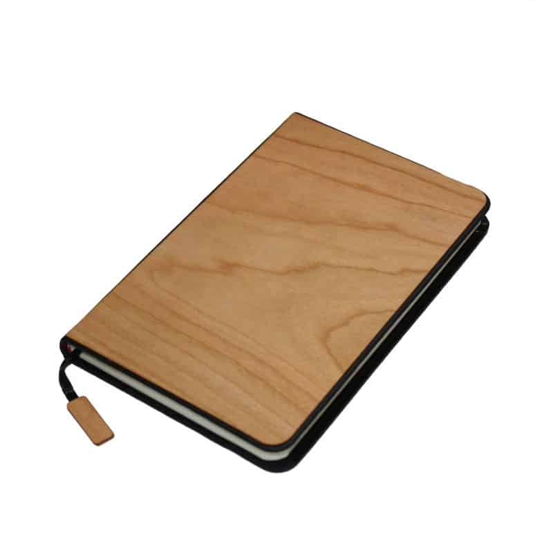A6 Wooden Journal / Notebook / Planner (BAKER)-6