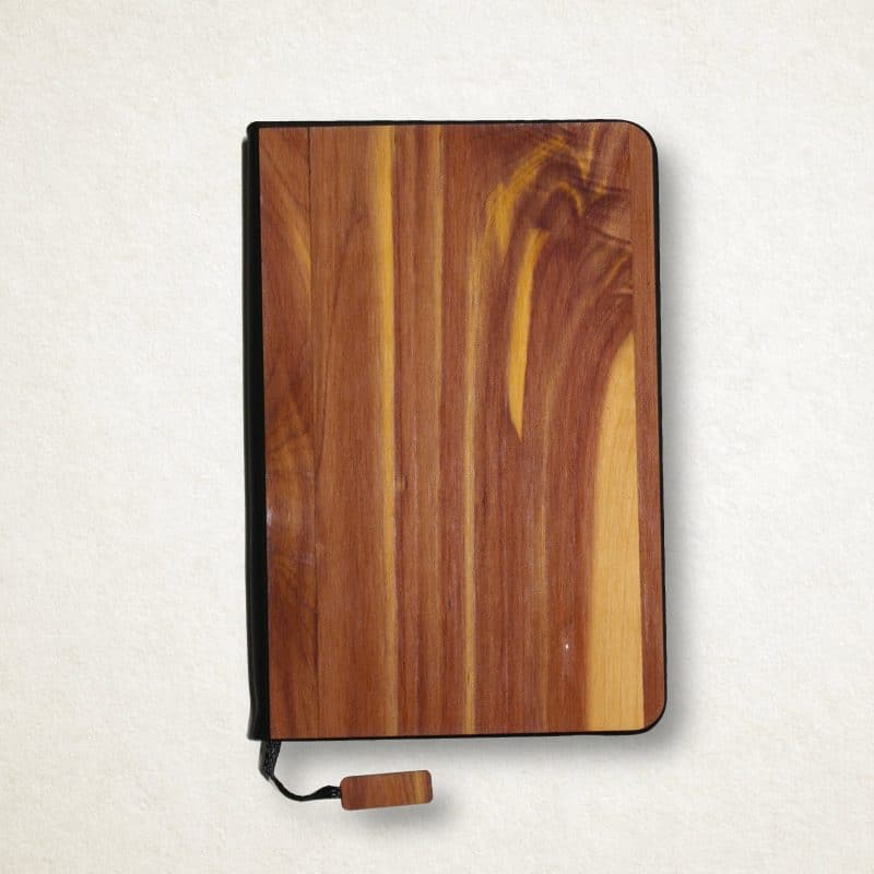 A6 Wooden Journal / Notebook / Planner (BAKER)-10