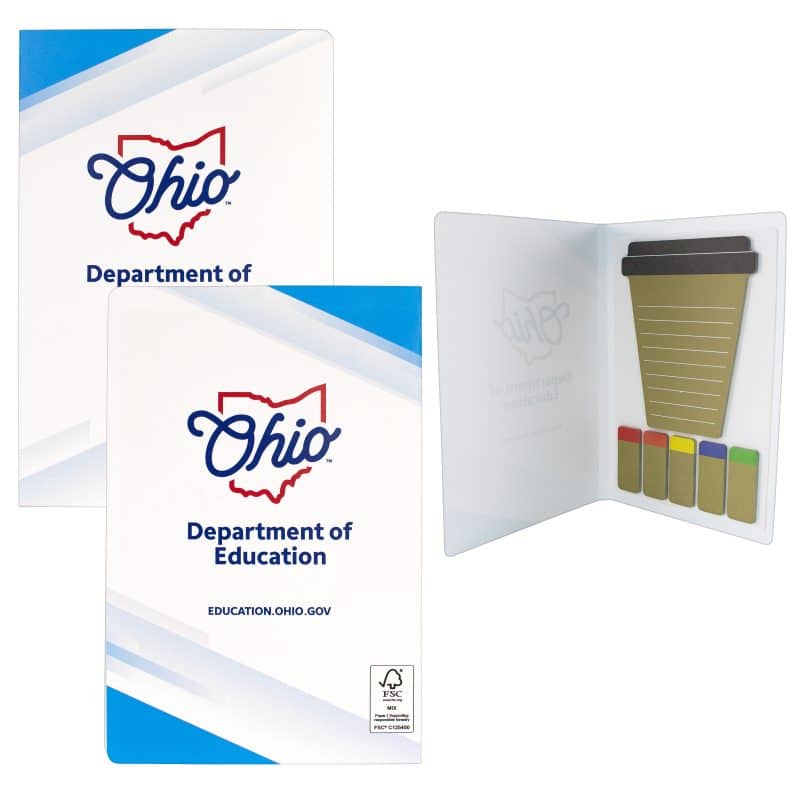 Full Color Coffee Cup Sticky Notepad-1
