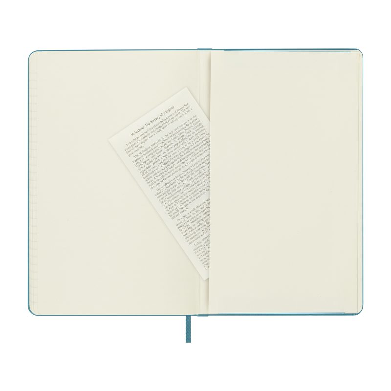 Moleskine® Hard Cover Ruled Large Notebook - Reef Blue-5