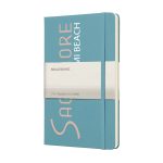Moleskine® Hard Cover Ruled Large Notebook - Reef Blue-6