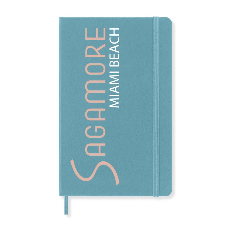 Moleskine®-Hard-Cover-Ruled-Large-Notebook-Reef-Blue-40064 Moleskine® Hard Cover Ruled Large Notebook - Reef Blue-1