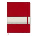 Moleskine® Hard Cover Ruled X-Large Notebook - Scarlet Red-3