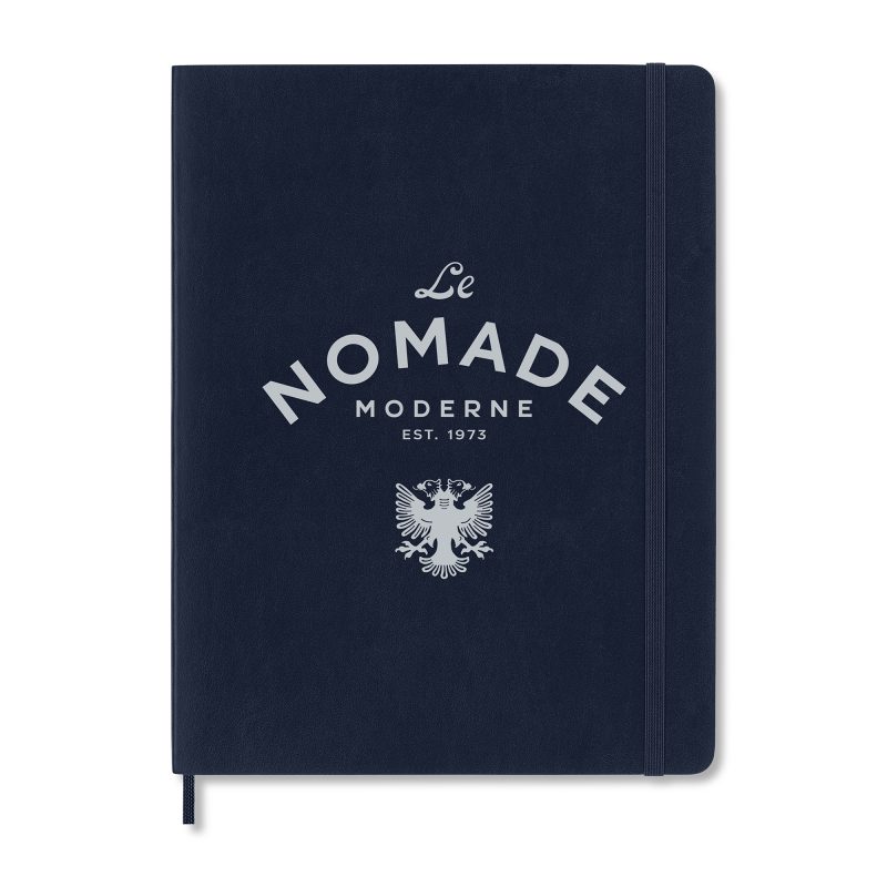 Moleskine®-Soft-Cover-Ruled-X-Large-Notebook-Sapphire-Blue-40701 Moleskine® Soft Cover Ruled X-Large Notebook - Sapphire Blue-1