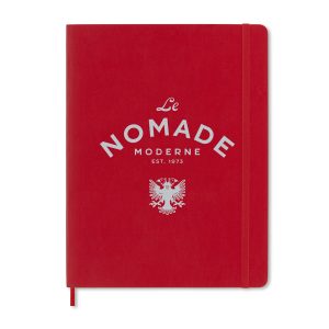 Moleskine® Soft Cover Ruled X-Large Notebook - Scarlet Red-1