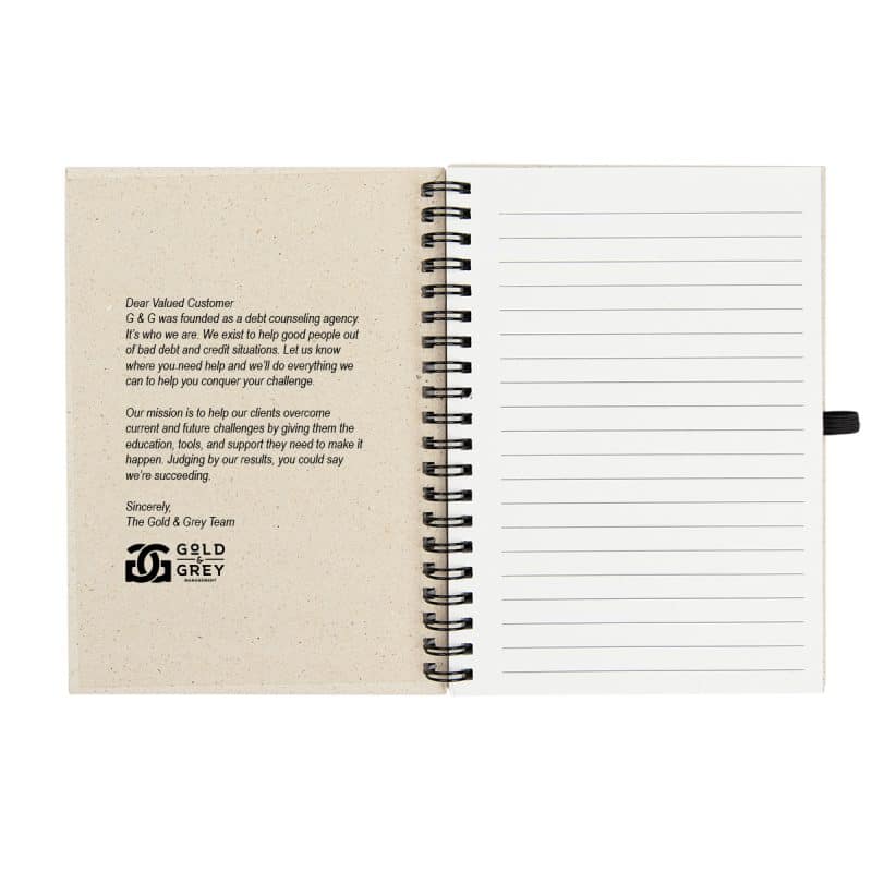 Natural Paper Spiral Notebook-2