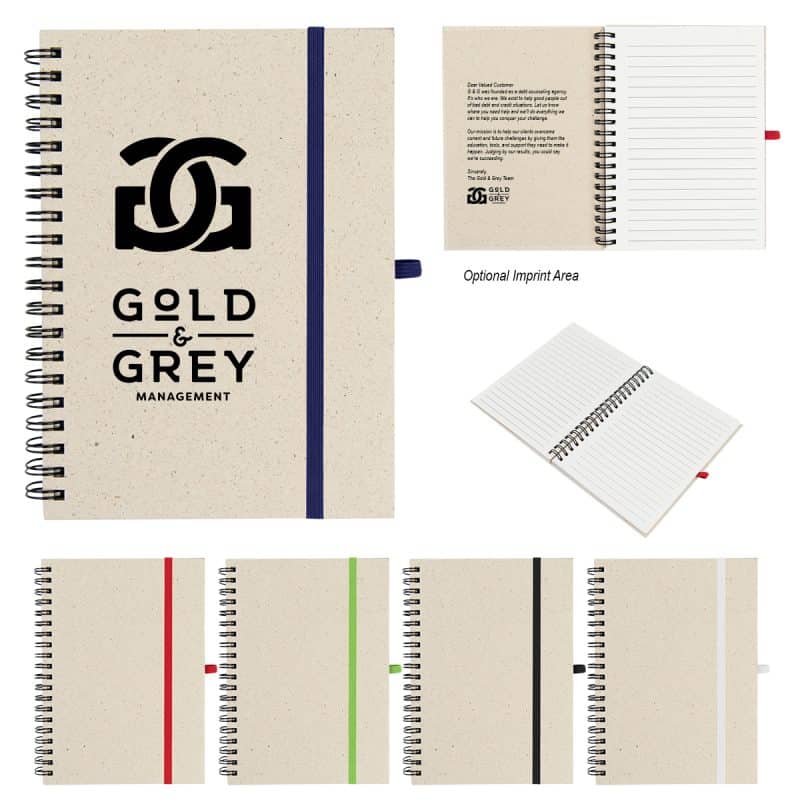 Natural Paper Spiral Notebook-1
