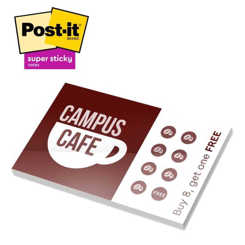 Post-it® Custom Printed Super Sticky Notepad - 3" x 5"-1