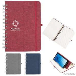 Rpet Notebook With Phone Holder-1
