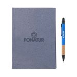 Tree Free Notebook/Manuel Recycled Pen Gift Set-3