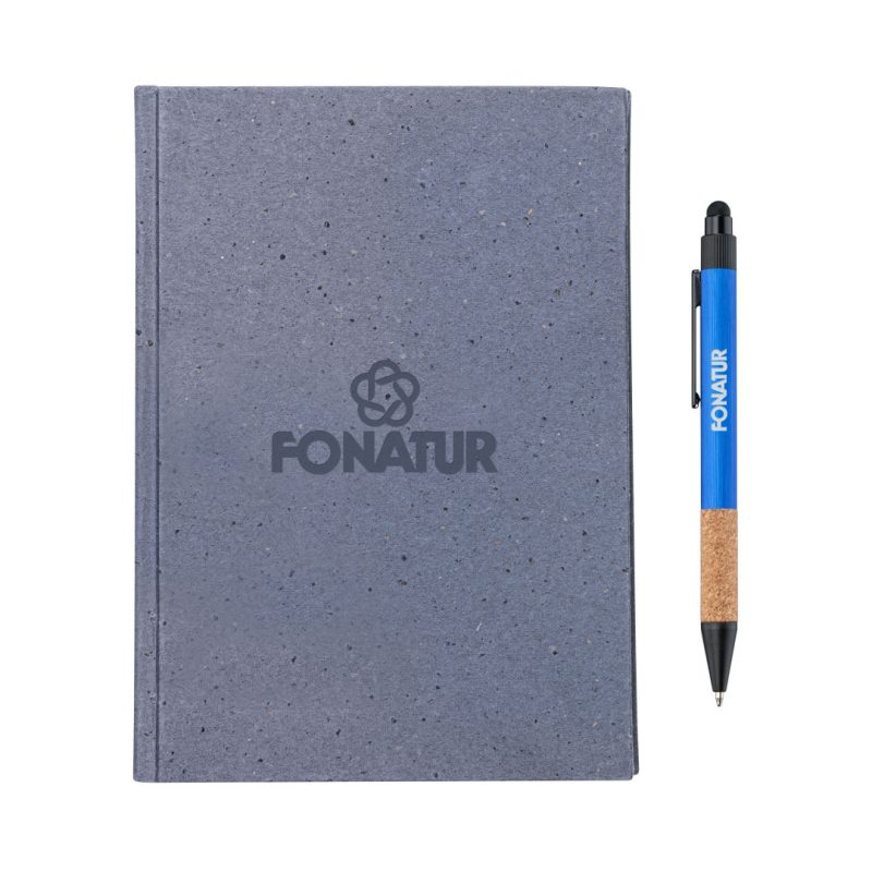 Tree Free Notebook/Manuel Recycled Pen Gift Set-3