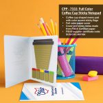Full Color Coffee Cup Sticky Notepad-7