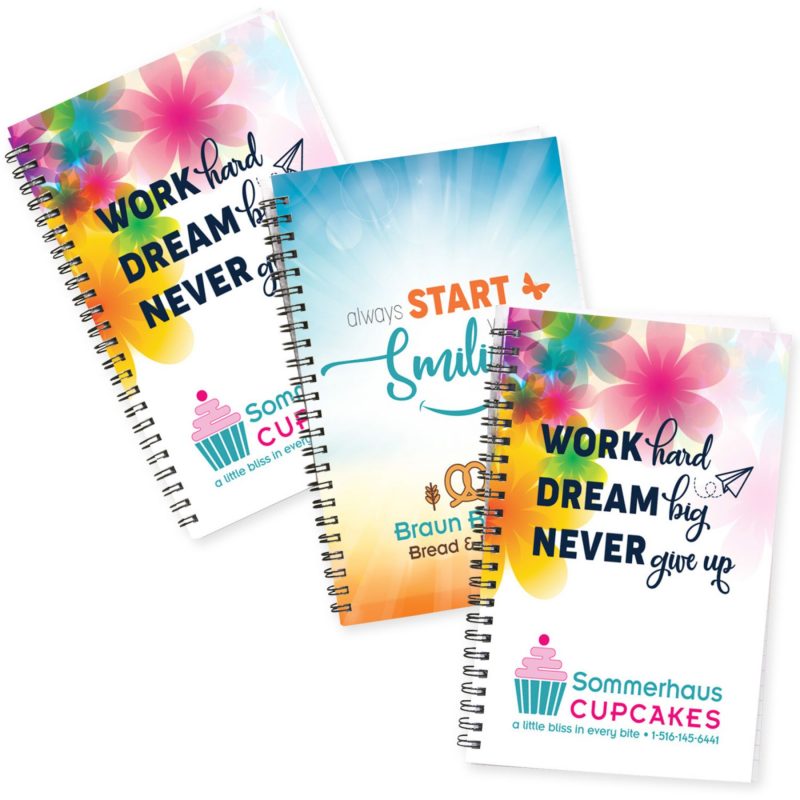 Full Color Custom 5.5x8.5 Notebook-5