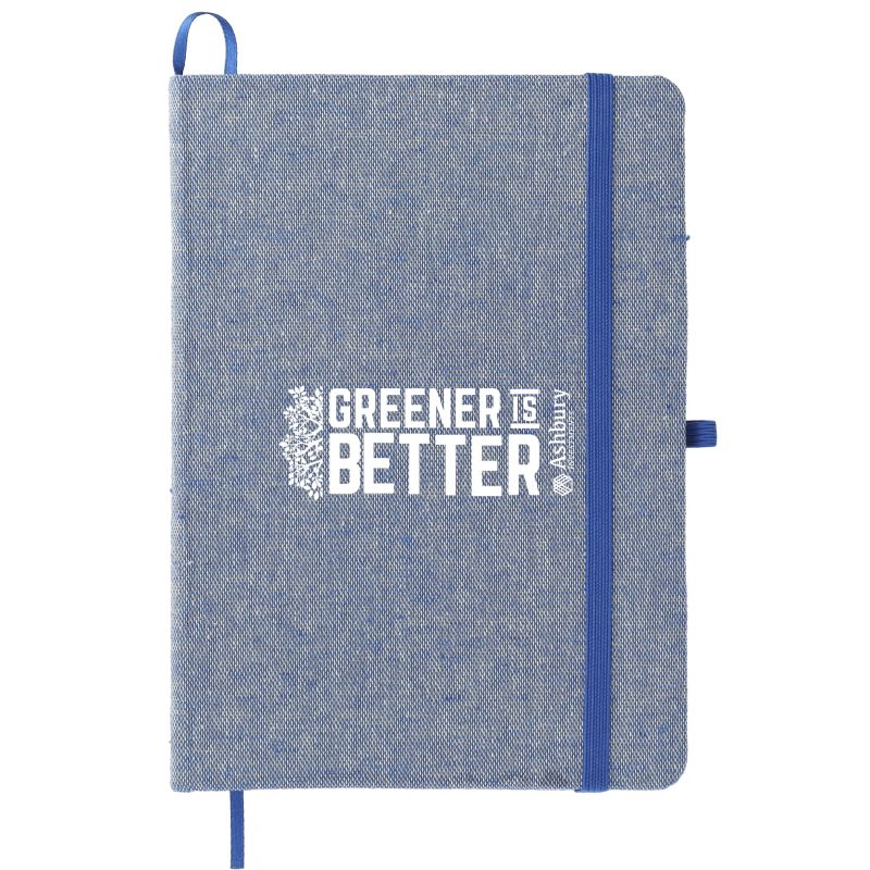 5'' x 7'' FSC® Recycled Cotton Bound Notebook-5