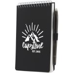5'' x 7'' Mineral Stone Field Reporter Notebook with Pen-1