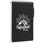 5'' x 7'' Mineral Stone Field Reporter Notebook with Pen-3