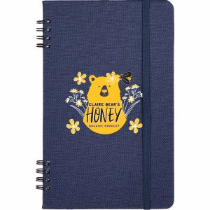 5'' x 7'' Vila Recycled Spiral Notebook-1