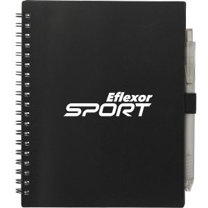 5.5'' x 7'' FSC® Recycled Spiral Notebook w/ rPET Pen-1