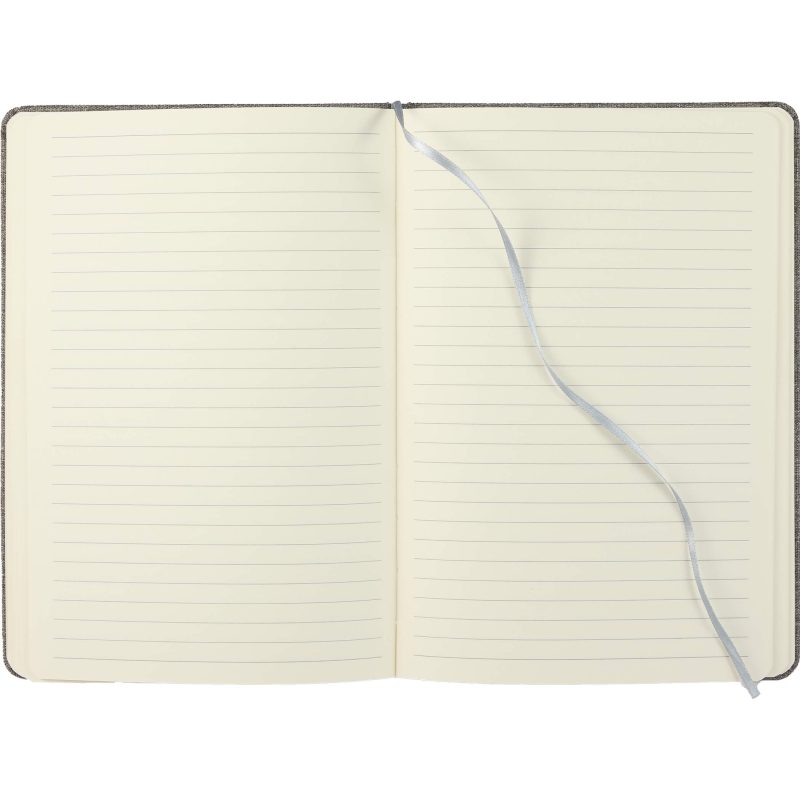 5.5'' x 8.5'' FSC® Recycled PET Office Bound Notebook-7