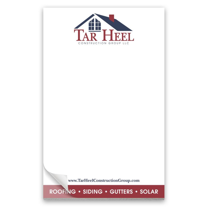 25 Page 3-1/2 x 5-1/2 Paper Note Pad-1