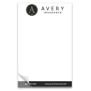 50 Page 5-1/2 x 8-1/2 Paper Note Pad-1