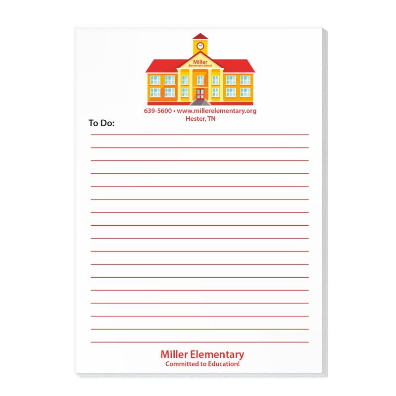 Adhesive Note Pad | 5" x 7" | 50 Sheet-1