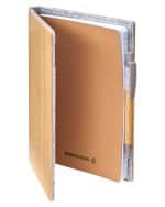 Grove Refillable Bamboo Notebook & Pen-3