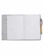 Grove Refillable Bamboo Notebook & Pen-5