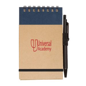 Pocket Note Jotter Notebook & Pen 3" X 5"-1