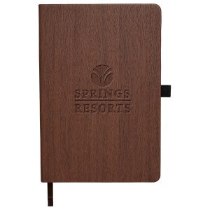 Woodgrain Texture Journal Notebook 5.7" X 8.46"-1