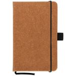 Carson 3.5" x 5.5" Recycled PU Leather Notebook - Silkscreen-3