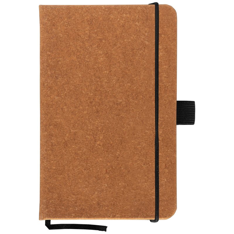 Carson 3.5" x 5.5" Recycled PU Leather Notebook - Silkscreen-3