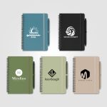 Höga Repreve® Spiral Jotter Notepad - A5 - Silkscreen-1