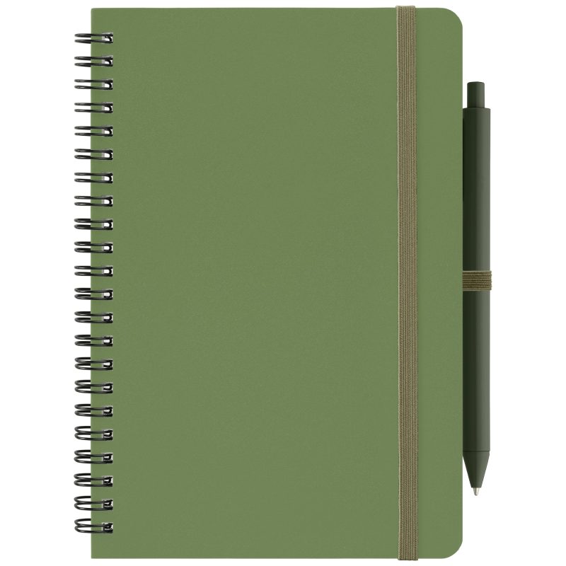 Höga Repreve® Spiral Jotter Notepad - A5 - Silkscreen-4