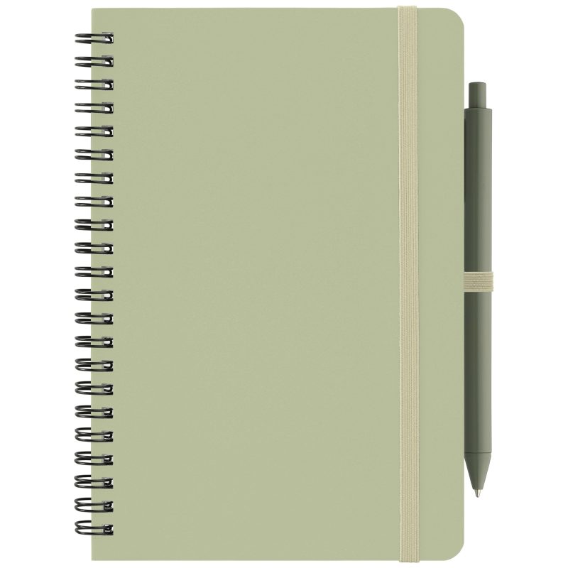 Höga Repreve® Spiral Jotter Notepad - A5 - Silkscreen-5