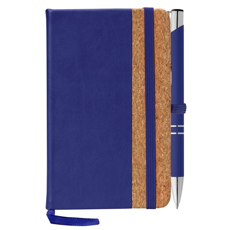 Miller Cork Notebook & Tres-Chic Pen Gift Set - Full-Color Inkjet-3