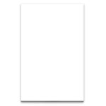 50 Page 5-1/2 x 8-1/2 Paper Note Pad w/ Magnet 4CP-2
