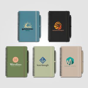 Höga Repreve® Spiral Jotter Notepad - A5 - Full-Color Inkjet-1