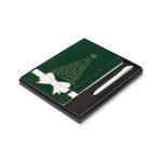 Moleskine® Hard Cover Holiday Notebook and GO Pen Gift Set - Myrtle Green-2