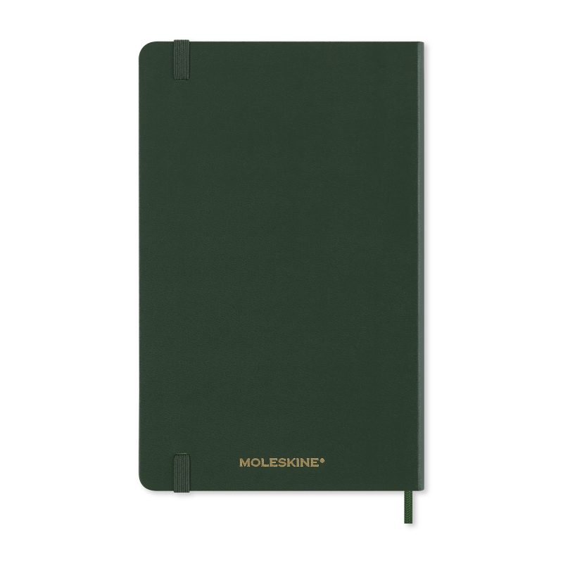 Moleskine® Hard Cover Holiday Notebook and GO Pen Gift Set - Myrtle Green-4