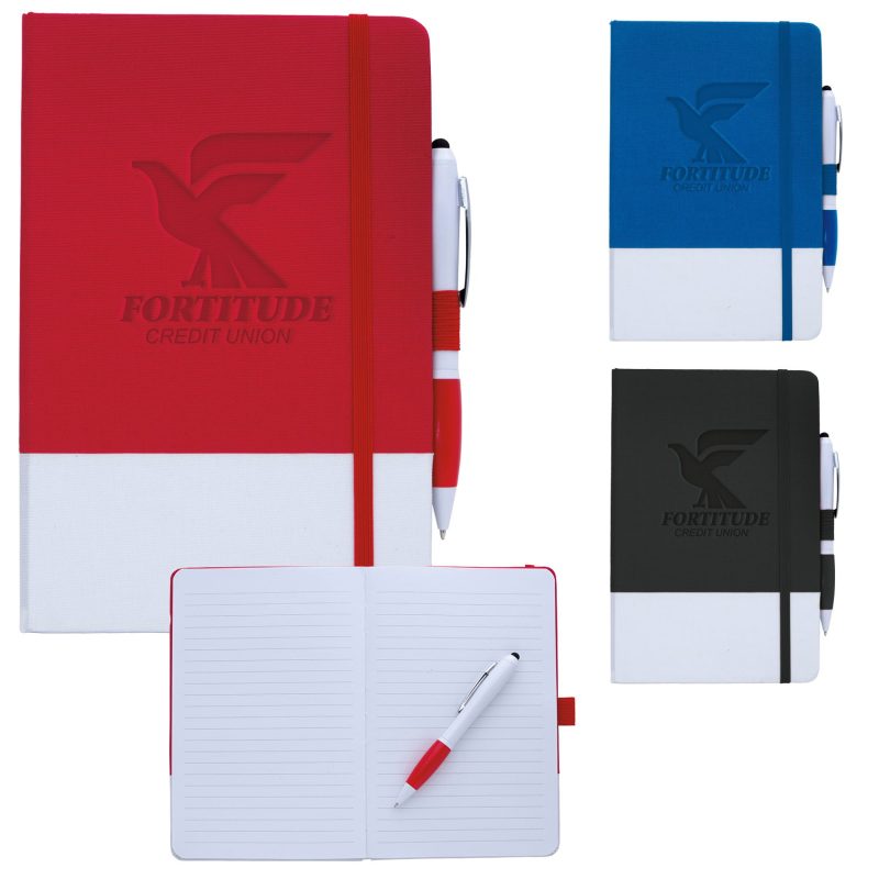 Good Value™ PrevaGuard® Notebook with Ion Stylus Pen-1