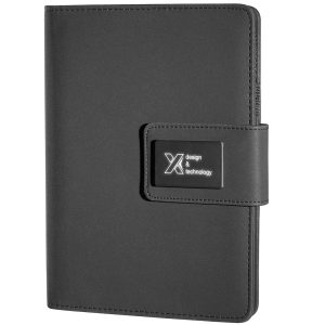SCX Innovative Design™ Notebook A5 with Power Bank 4000 mAh-1