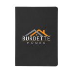 Theo Recycled Pu Notebook With Kraft Paper And Sticky Notes-4