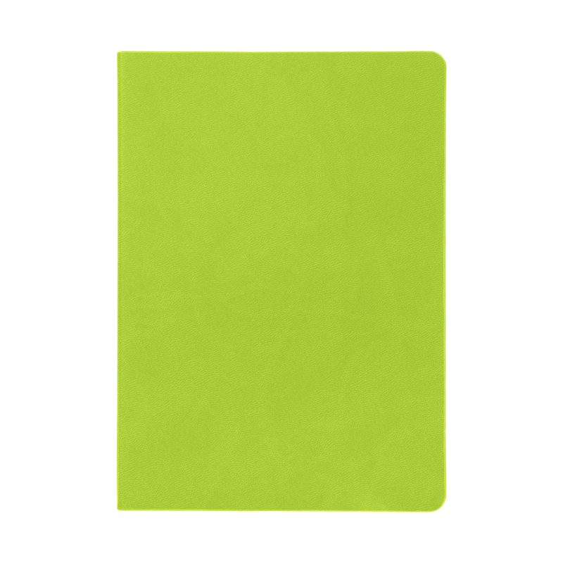 Theo Recycled Pu Notebook With Kraft Paper And Sticky Notes-6